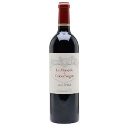 Le Marquis De Calon Segur Cb6 2021 St-Estephe Rge 75cl Crd