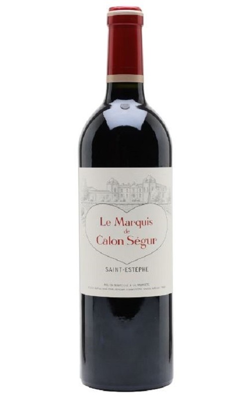 Le Marquis De Calon Segur Cb6 2021 St-Estephe Rge 75cl Crd