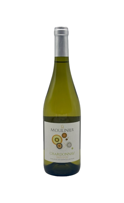 Moulinier Chardonnay 2023 Pays D Oc Blc Bio 75cl Crd