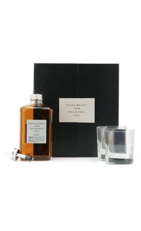 Nikka From The Barrel Coffret 2 Verres  Verseur 50cl Crd