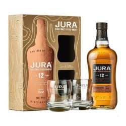 Jura 12 Ans Coffret 2 Verres 70cl Crd