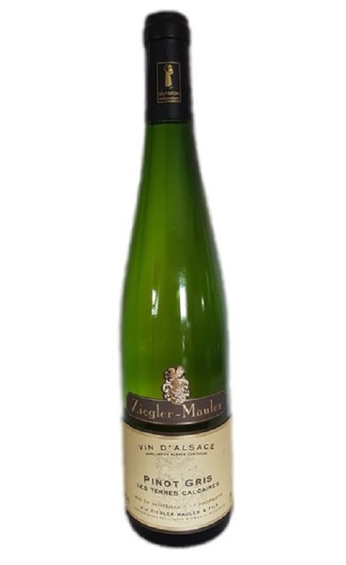 Ziegler Terres Calcaires 2022 Pinot Gris Blc 37 5 Cl Crd