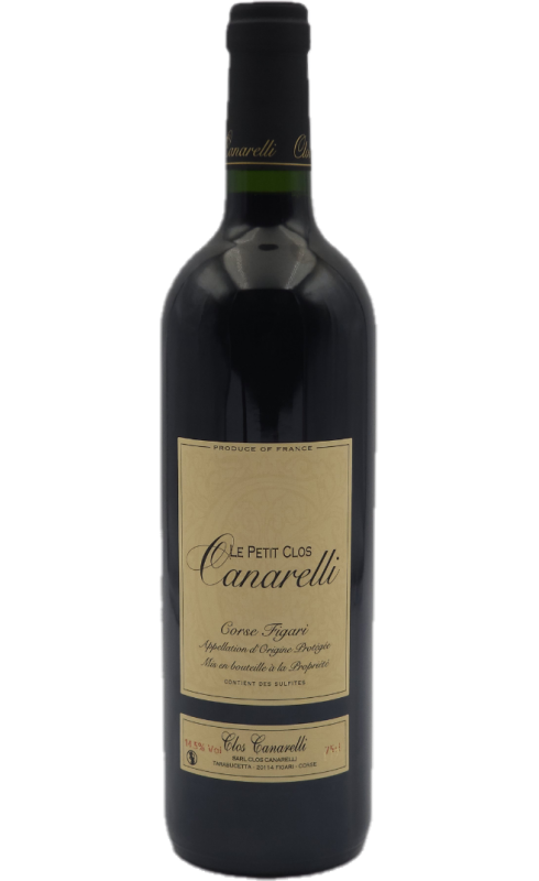 Canarelli Petit Clos 2022 Corse Figari Rge 75cl Crd