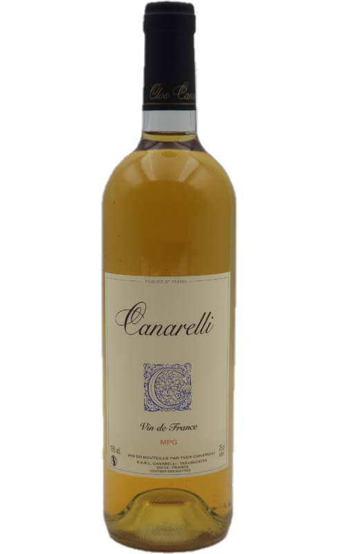 Canarelli Muscat 2011 Vdf Corse Blc 75cl Crd