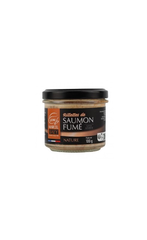 Marcel Baey Rillettes De Saumon Fume Nature 100g