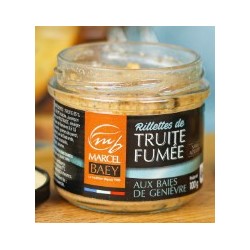 Marcel Baey Rillettes De Truite Fumee Jurancon Baies 100g