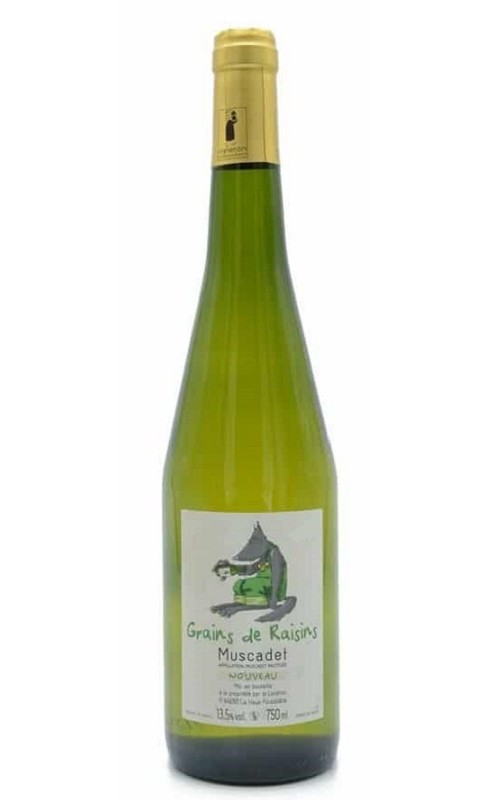 Landron Grains De Raisins 2023 Muscadet Blc 75cl Crd