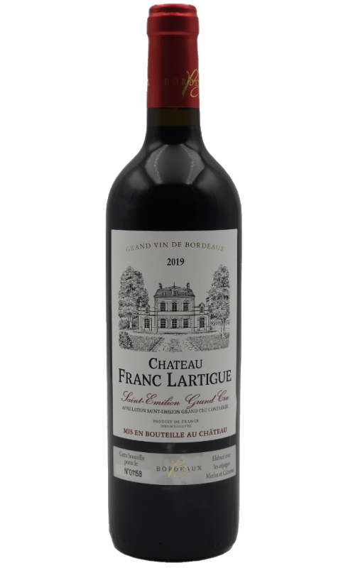 Cht Franc Lartigue 2019 St-Emilion Gc Rge 75cl Crd