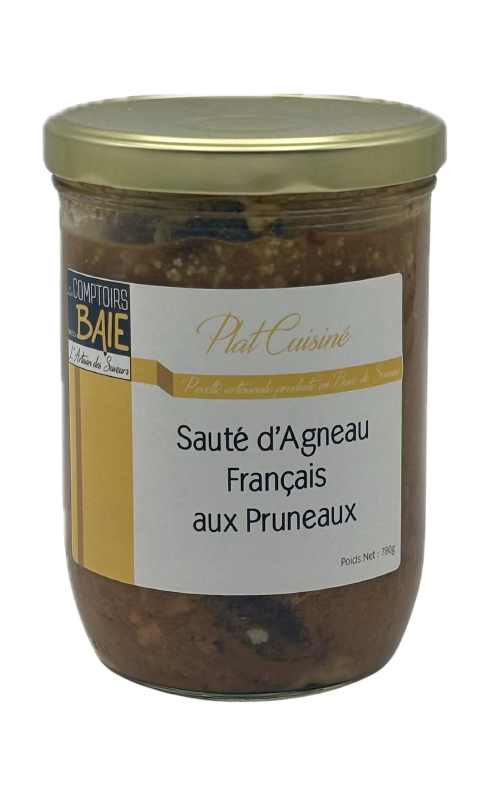 Au Coin Gouteux Saute D Agneau Aux Pruneaux 780g