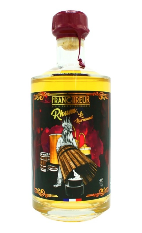 Franc-Tireur Rhum Le Normand Bio 70cl Crd