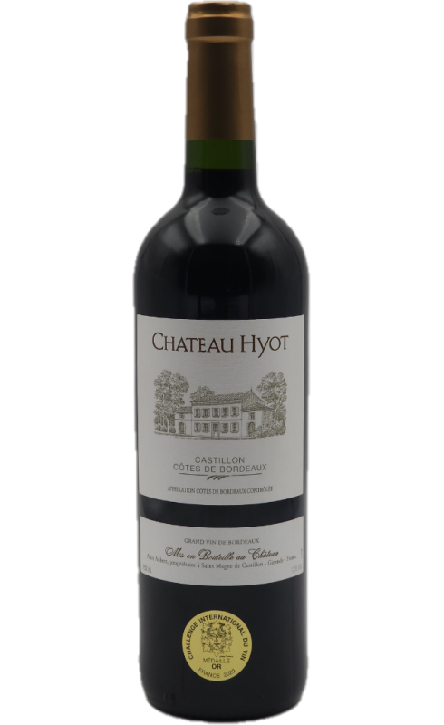 Cht Hyot 2018 Bdx Castillon Rge 75cl Crd