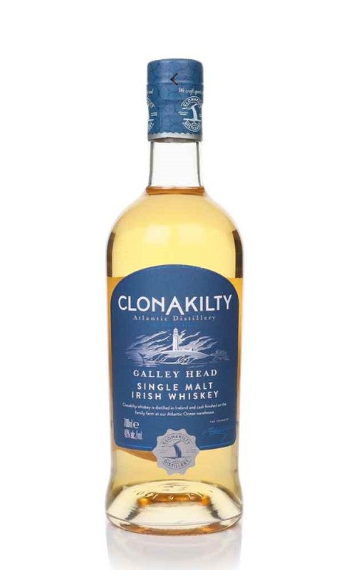 Clonakilty Galley Head Single Malt Irish Whiskey 70cl Crd