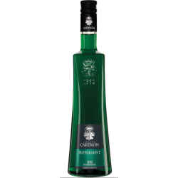 Cartron - Liqueur Peppermint Vert 21 50cl Crd