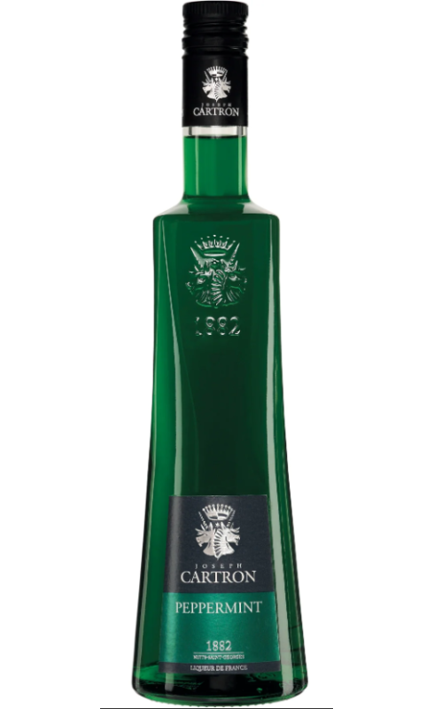 Cartron - Liqueur Peppermint Vert 21 50cl Crd