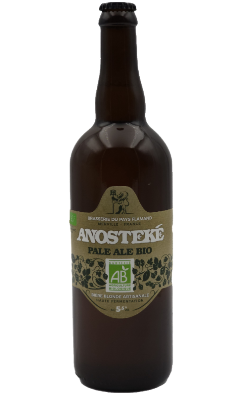 Brasserie Du Pays Flamand Anosteke Pale Ale Bio 75cl Crd