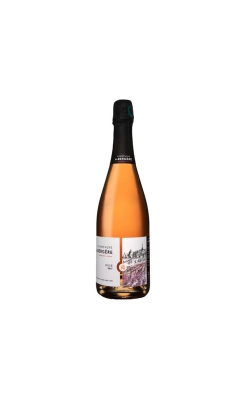 Bergere Rose Brut Champagne Rose 75cl Crd