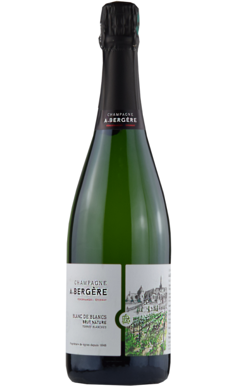 Bergere Terres Blanches Brut Nature Champagne Blc 75cl Crd