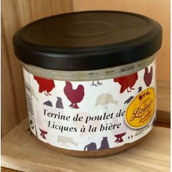 Licques Terrine De Volaille A La Biere 200g