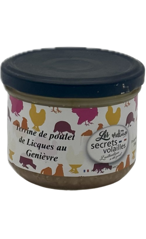 Licques Terrine De Volaille Au Genievre 200g