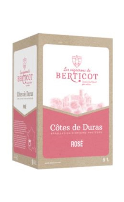 Berticot Vignerons De Berticot Cdduras Rose Bib 5 L Crd