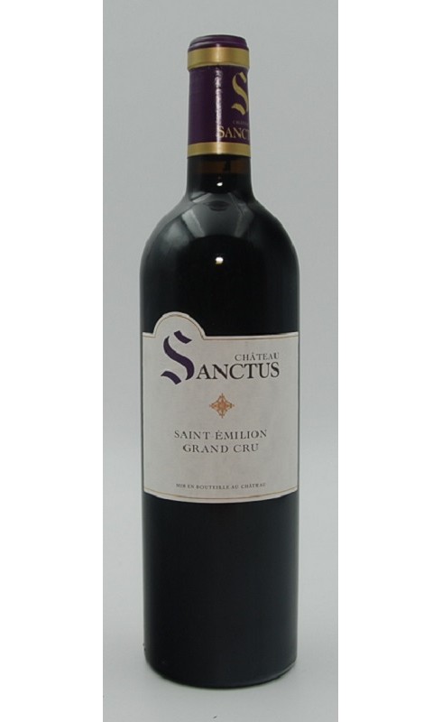 Cht Sanctus 2012 St Emilion Gc Rge 75cl Crd