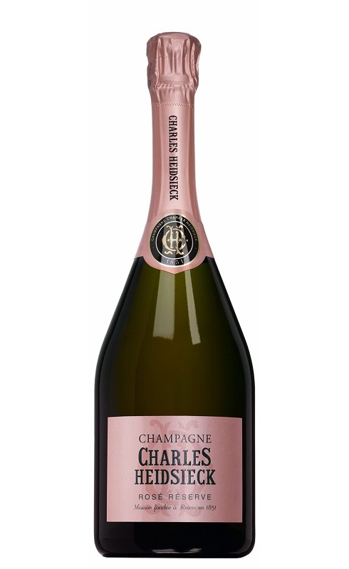 C Heidsieck Brut Reserve Rose 75cl Crd