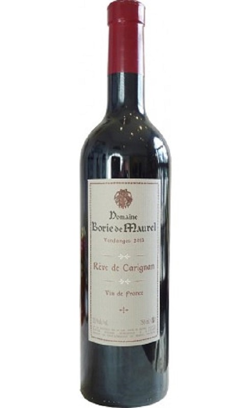 Borie Reve De Carignan 2013 Vdf Rge Bio 75cl Crd