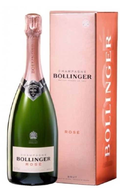 Bollinger Rose Etui Champagne Rose 75cl Crd