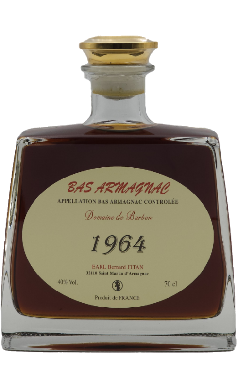 Barbon - Bas Armagnac Cuvee 1964 70 Cl