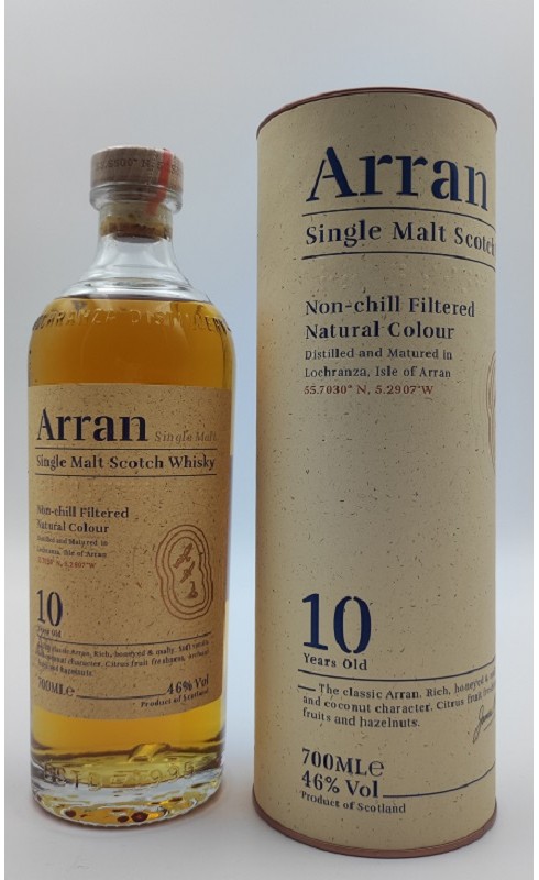 Arran 10 Ans - Single Malt 70cl Crd