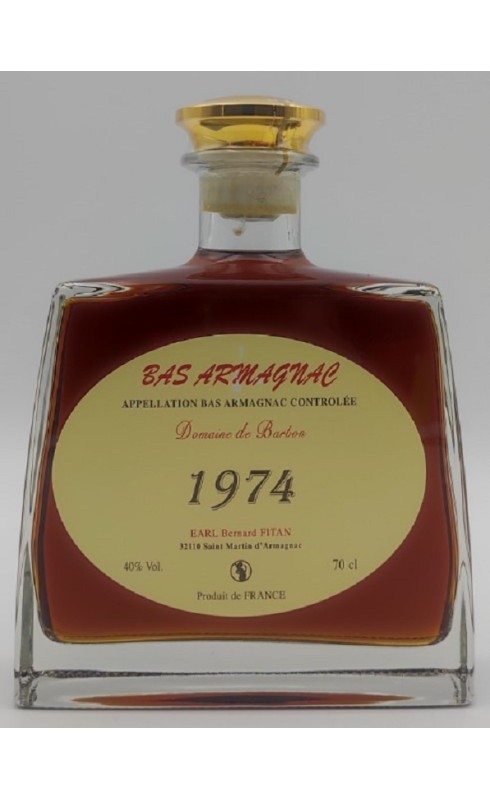 Barbon - Bas Armagnac Cuvee 1974 70cl