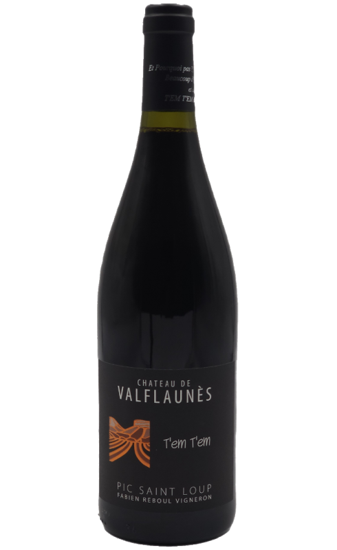 Valflaunes Tem-Tem 2022 Pic-St-Loup Rge 75cl Crd