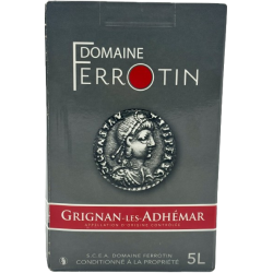 Ferrotin Terre De Roche 2023 Aop Grignan Rge Bib 10 L Crd