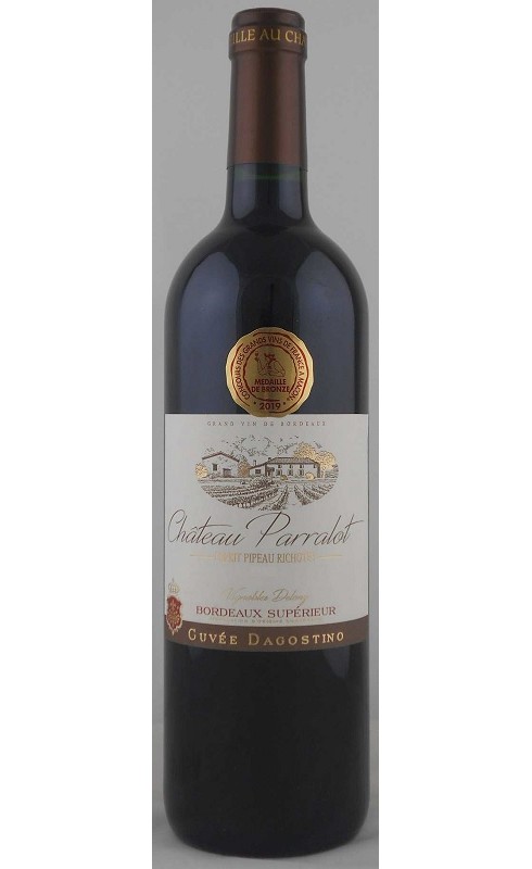 Cht Parralot Cuvee Dagostino 2022 Bdx Sup Rge 75cl Crd