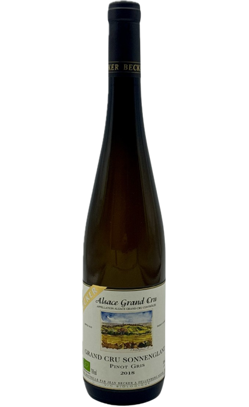 Becker Sonnenglanz 2018 Pinot Gris Blc Bio 75cl Crd