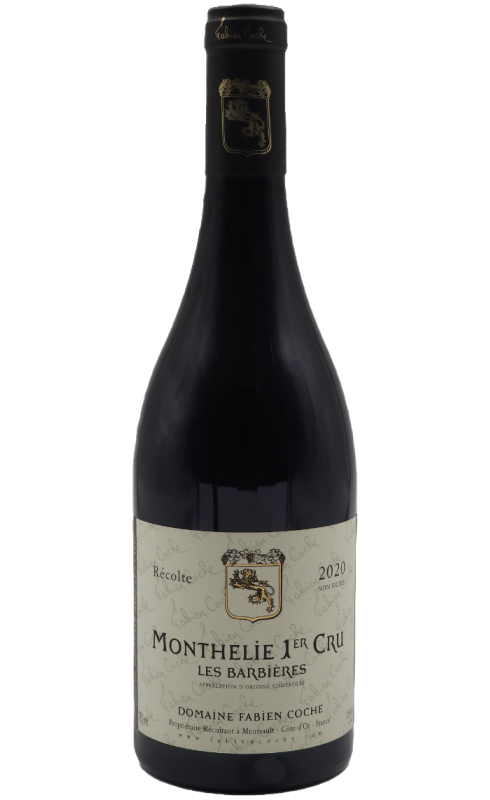 Coche Les Barbieres 1er Cru 2020 Monthelie Rge 75cl Crd