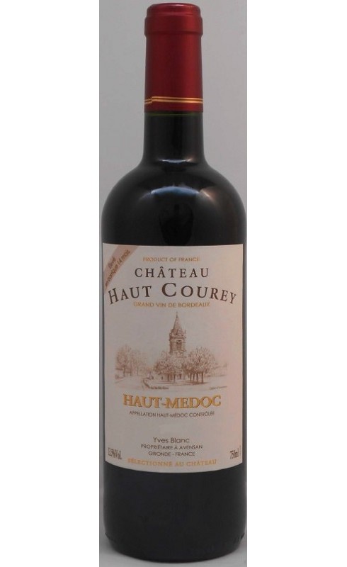 Cht Haut Courey 2018 Ht-Medoc Rge 75cl Crd