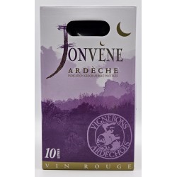 Vigne Ardechois Fonvene Ardeche Rge Bib 10 L Crd