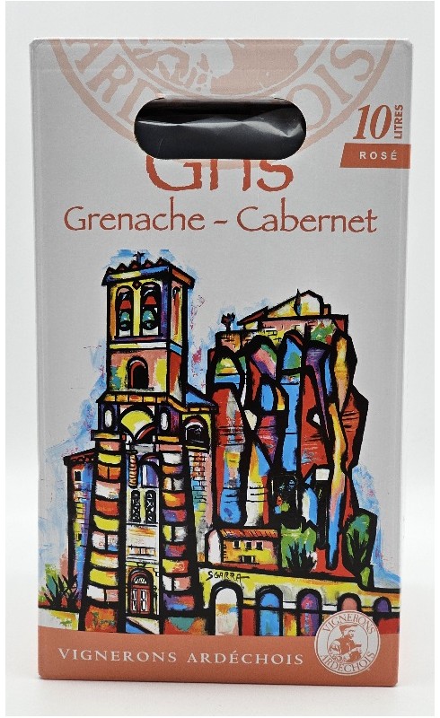 Vigne Ardechois Caractere Gris Ardeche Rose Bib 10 L Crd