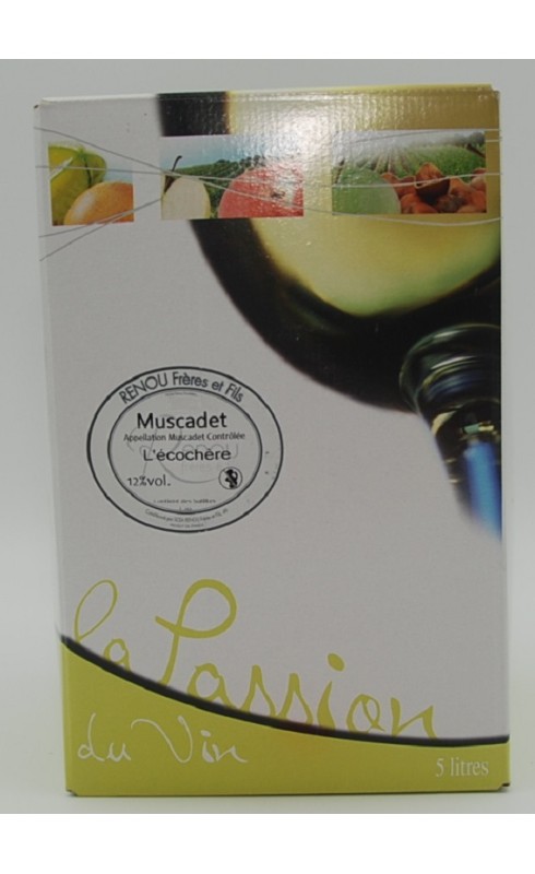 Renou Ecochere 2023 Muscadet Blc Bib 5 L Crd